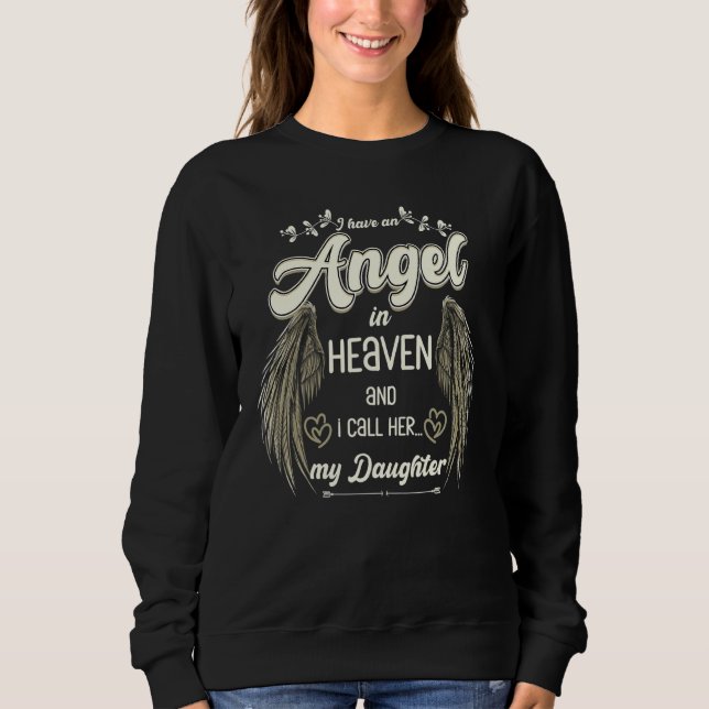Sudadera Recuerdo conmemorativo de funeral de la hija del c (Anverso)