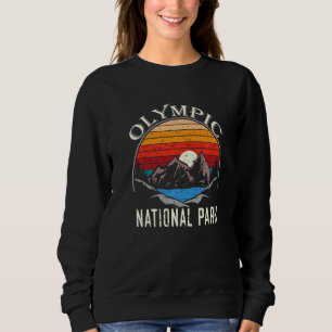 Sudadera Recuerdo de camping de montaña del parque nacional