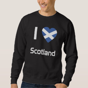 Sudadera Recuerdo de la bandera nacional de Escocia para ho