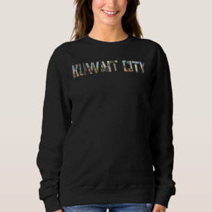 Sudadera Recuerdo de la ciudad de Kuwait para hombres y muj