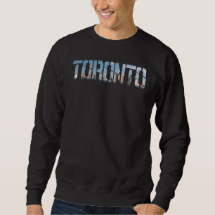 Sudadera Recuerdo de la ciudad de Toronto Canadá para hombr