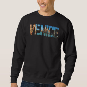 Sudadera Recuerdo de la ciudad de Venecia Italia para hombr
