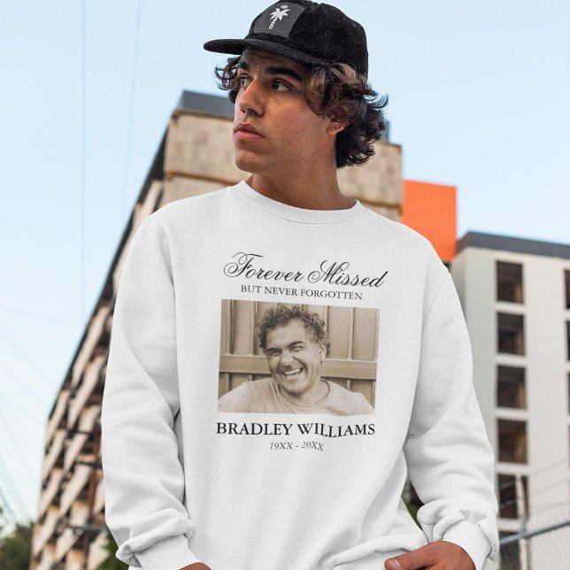Sudadera Recuerdo de la foto del funeral en memoria (Subido por el creador)