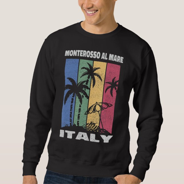 Sudadera Recuerdo de Monterosso al Mare - Italia (Anverso)