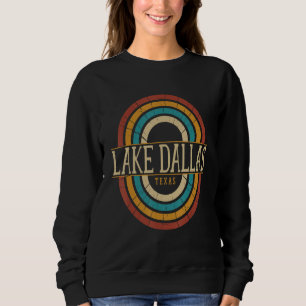 Sudadera Recuerdo de Mujeres Hombres Vintage Retro Lake Dal