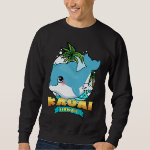 Sudadera Recuerdo de playa de delfín bebé lindo KAUAI HAWAI