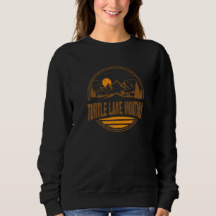 Sudadera Recuerdo de senderismo en la montaña Vintage Turtl