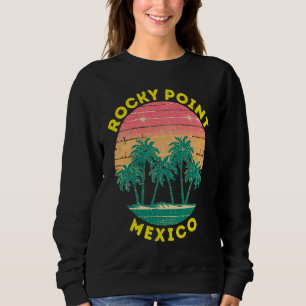 Sudadera Recuerdo de vacaciones retro de Rocky Point Palma