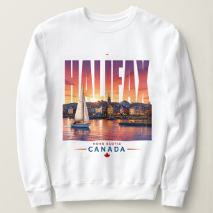 Sudadera Recuerdo de viaje al paseo marítimo de Halifax Can