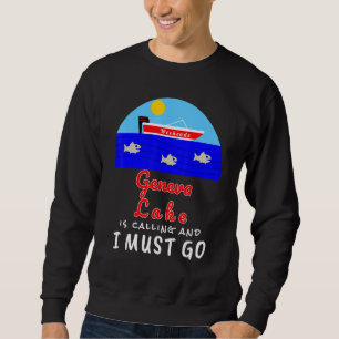 Sudadera Recuerdo del Lago Ginebra Wisconsin