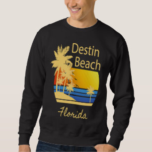 Sudadera Recuerdo gráfico de Destin Beach Florida