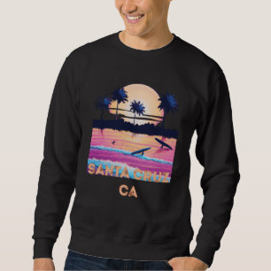 Sudadera Recuerdo Retro de Santa Cruz California Surf