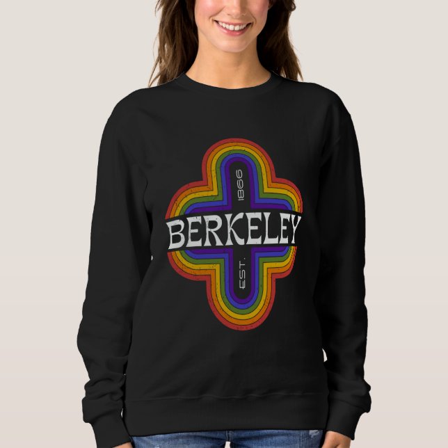 Sudadera Recuerdo vintage Berkeley California 1866 (Anverso)
