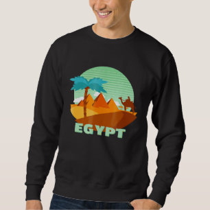 Sudadera Recuerdos de la palma de camello de las pirámides