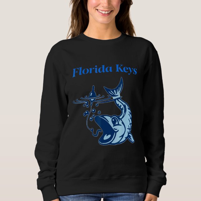 Sudadera Recuerdos de pesca de Florida Keys (Anverso)