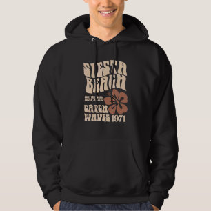Sudadera Recuerdos de surf en la playa de Siesta South Mali