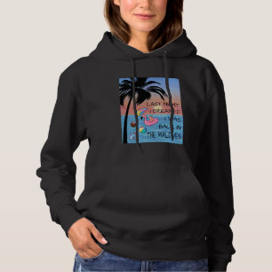 Sudadera Recuerdos de vacaciones de aventura de flamenco de