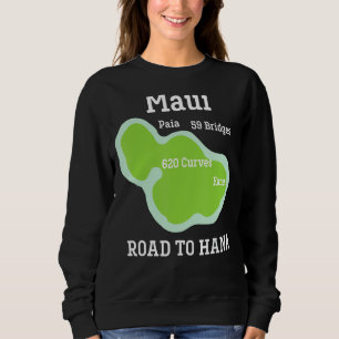 Sudadera Recuerdos de vacaciones Maui Hawaii Hana Vacation