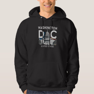 Sudadera Recuerdos Regalos Hombres Washington DC Capitol Hi