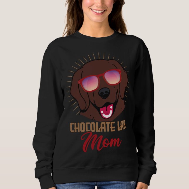 Sudadera Recuperación de Labrador del Laboratorio de Chocol (Anverso)