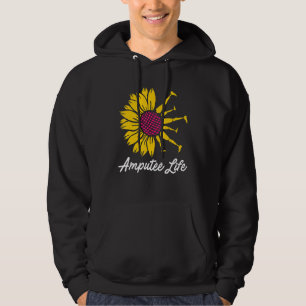 Sudadera Recuperación del brazo de la pierna con flores de