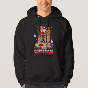 Sudadera Recuperador de oro de renos de Santa Riding 219