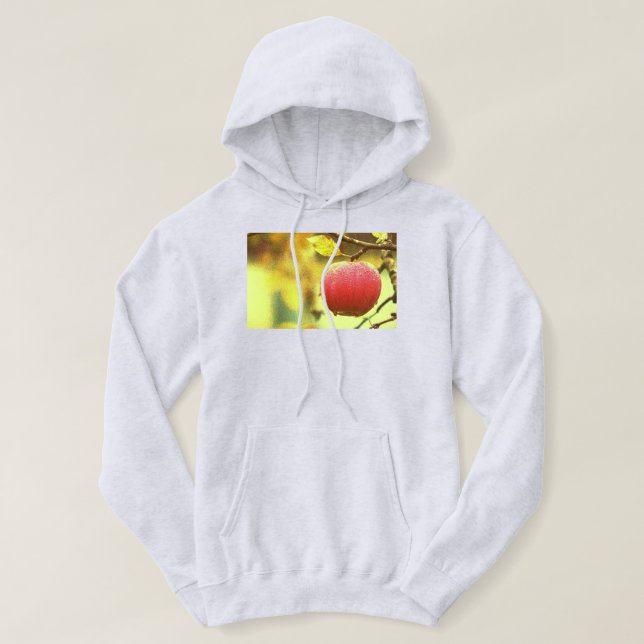 Sudadera "Red Apple on Tree" Foto Cute. ¡Hazte con una en Z (Diseño del anverso)