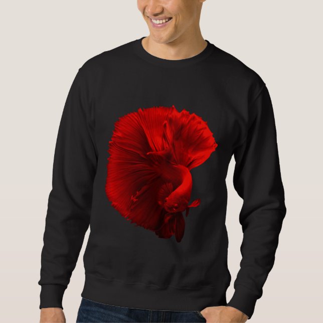 Sudadera Red Betta Fish (Anverso)