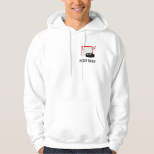 Sudadera Red de hockey, palo y puck