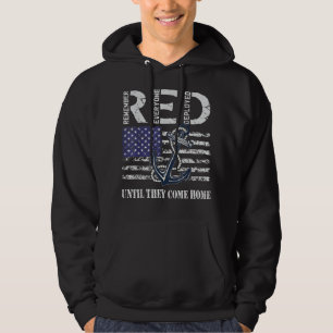 Sudadera Red Friday Military Deployed Navy Soldier US Flag 