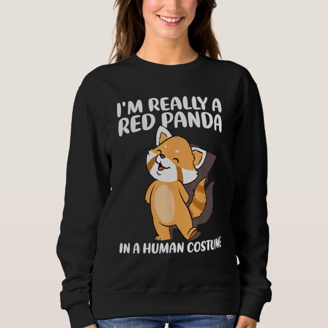 Sudadera Red Panda  Halloween Costume Red Pandas (Anverso)