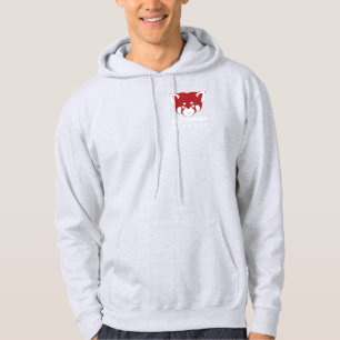 Sudadera Red Panda Red Zip Hoodie - Oscuro