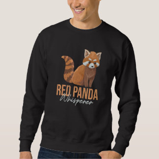 Sudadera Red Panda Whisperer For A Red Panda Zoo Keeper
