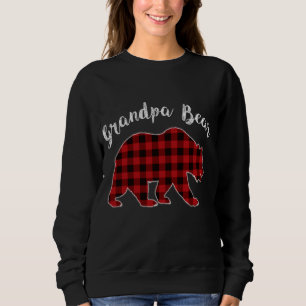 Sudadera Red Plaid Grandpa Bear Matanza Familia Búfalo Paj