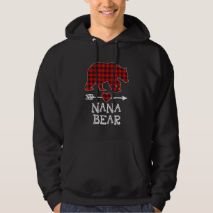 Sudadera Red Plaid Nana Bear Matando Familia Pajama