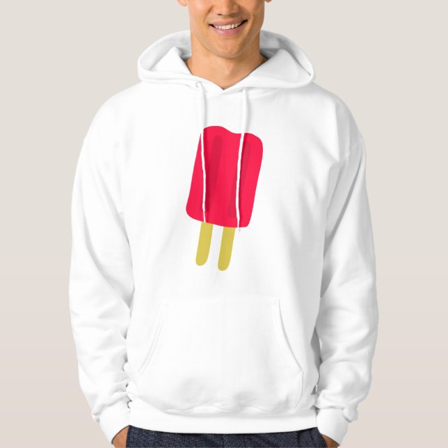 Sudadera Red Popsicle Mens Hoodie (Anverso)