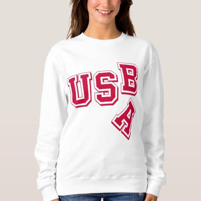 Sudadera Red USA-USB - Un Imperio Caído - Estilo satírico (Anverso)