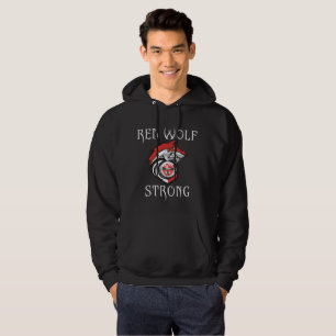 Sudadera Red Wolf Strong