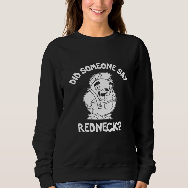 Sudadera Redneck Teddy Bear Hillbilly Chiste Redneck (Anverso)