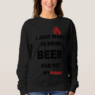 Sudadera Reducir la cerveza de perro Tees Perro Mamá 5