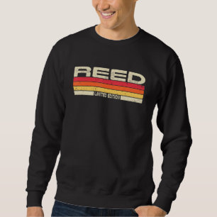 Sudadera Reed Surname Birthday Family Reunion 80s 90s Sunse