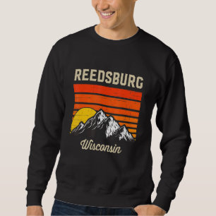 Sudadera Reedsburg Wisconsin Retro City State Usa