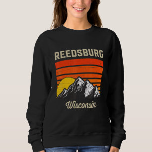 Sudadera Reedsburg Wisconsin Retro City State Usa