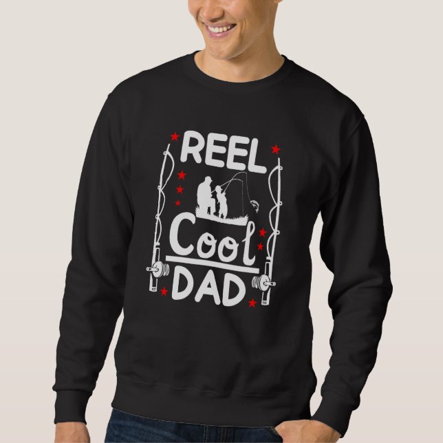 Sudadera Reel Guay Dad Hombres Día Para Padres (Anverso)