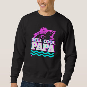 Sudadera Reel Guay Papa Pescador Papá Pescador Retro Vaporw