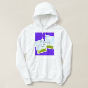 Sudadera Reemplace este texto con su propia foto o mensaje