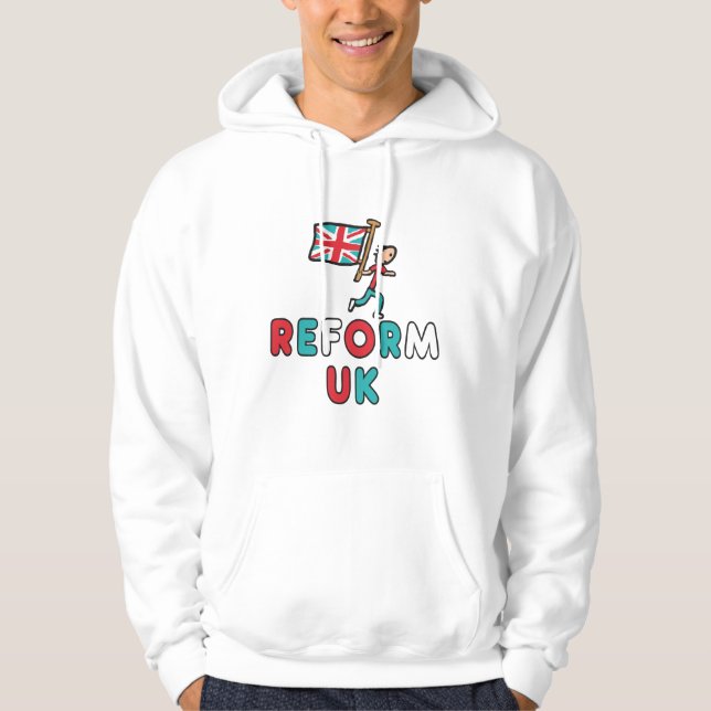 Sudadera Reform UK (Anverso)