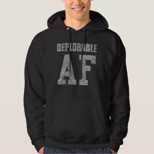 Sudadera Refrán divertido deplorable apenado vintage del A