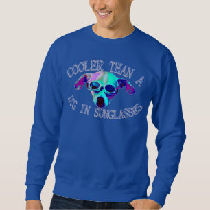 Sudadera refrigerador que un perro