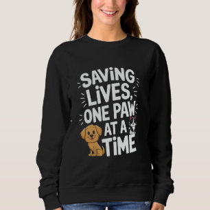 Sudadera Refugio animal Salvar al Mascota Diseñar perro y g